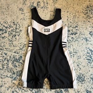 GWPL girls who power lift powerlifting singlet, size small